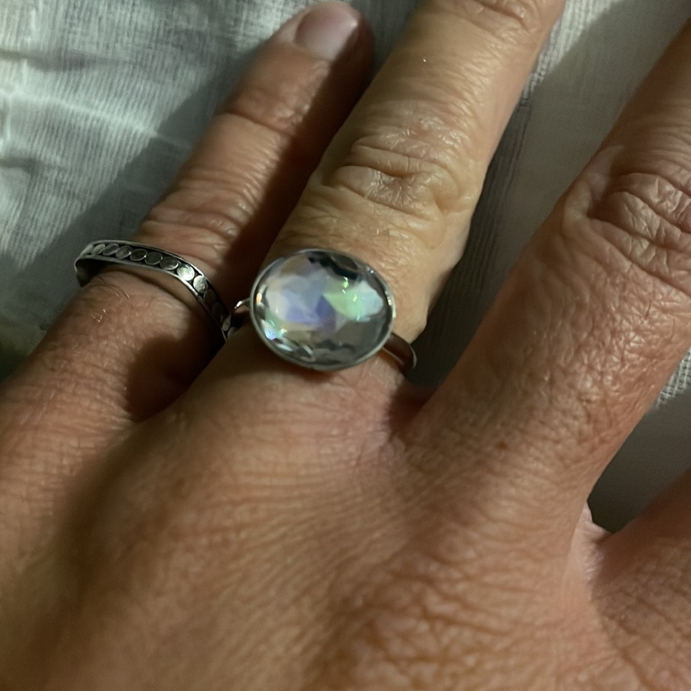 Original Swarovski crystal ring like new